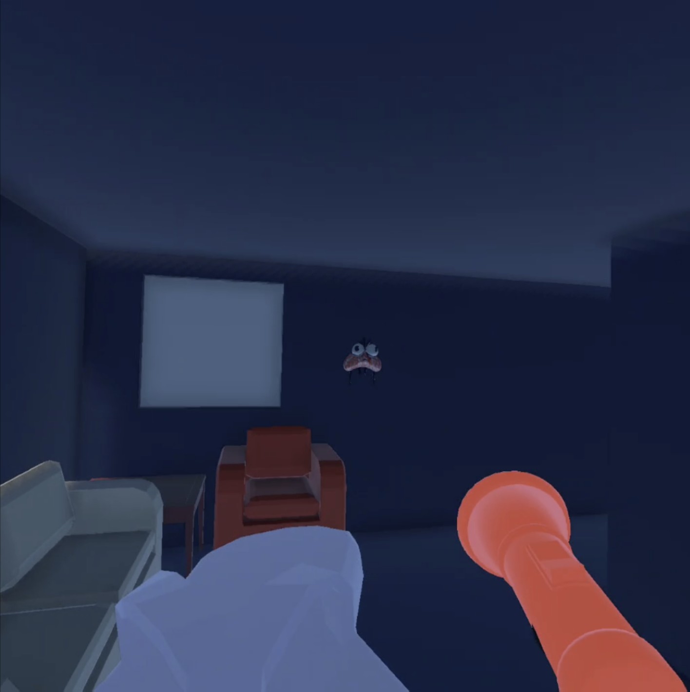 PERSISTE - VR room environment with subtle environmental clues
